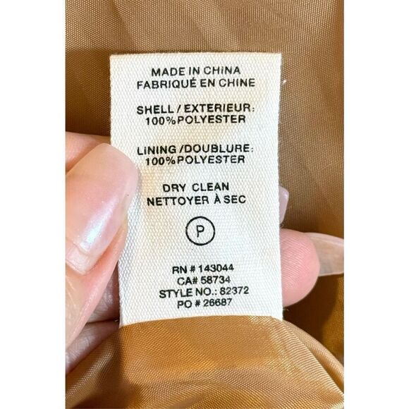 NWT Avec Les Filles Double Breasted Teddy Trench Coat Women's Medium - Picture 7 of 12